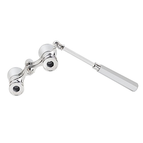 2 Binoculars+Lorgnette+Theater+Glasses+Binocular+Concert%25EF%25BC%2588Silver%25EF%25BC%2589