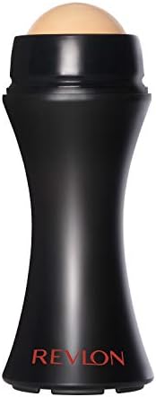 REVLON Oil-Absorbing Volcanic Face Roller, Reusable Facial Skincare Tool for At-Home or On-the-Go Mini Massage