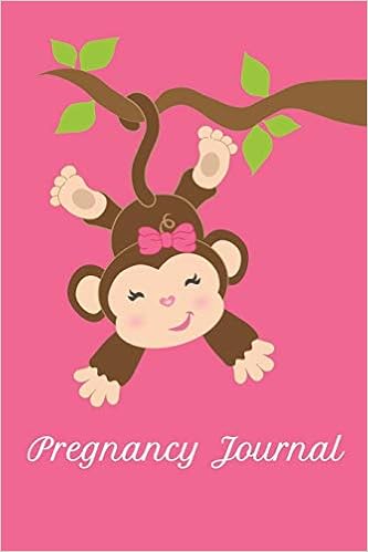 Pregnancy Journal Cute Baby Girl Monkey Journal Publishing Raintree Amazon Com Books