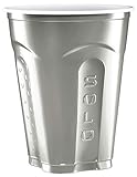 Solo Squared Cups, 18 Oz, Silver, 60 Count