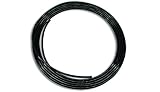 Vibrant 2652 Black 6mm 10' Polyethylene Tubing