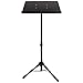 RockJam Tripod Laptop Stand, Projector Stand, & DJ Rack. 20″ x 16″ Plate & Adjustable Height 25″ to 44″thumb 1