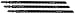 Bosch T744D3 3-Piece 6 In. 7 TPI Speed for Wood T-Shank Jig Saw Blades primary
