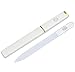 Best Crystal Glass Nail File for Women, Protective Travel Case, Professional Salon Fingernail Files Supplies, for Pretty Manicure, Great for Natural, Gel, Acrylic Fake Nails - Clear