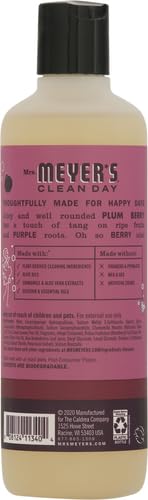 MRS. MEYER’S CLEAN DAY BODY WASH, PLUMBERRY, 16 FL OZ (PACK OF 1)