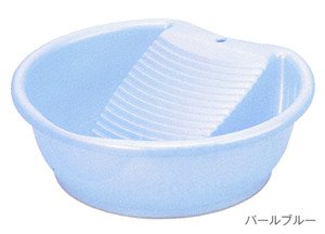 JapanBargain Japanese Laundry Wash Basin with Washboard 1690