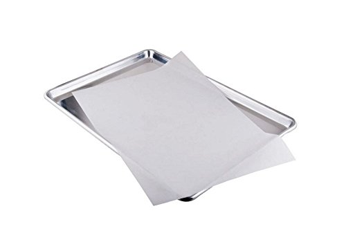 Hewnda Premium Parchmet Paper Baking Sheets, Pan liner, White, 12 X 16, 100 Count
