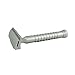 RazoRock Satin Silver HAWK Single Edge Razor
