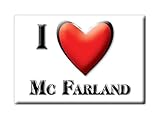 MC Farland (CA) Fridge Magnet USA California