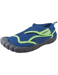 Fresko Kids Water Shoes for Boys, B1350, Navy/Lime, 11 M US Little Kid