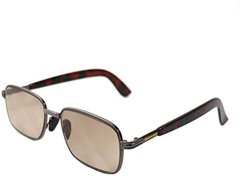 Tantanbaihuo メンズファッションスクエアコンフォッタブルサングラス ナチュラルクリスタルレンズサングラスuvカットセーフティメガネ