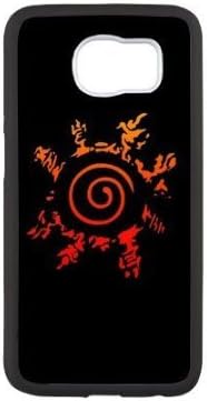 Naruto, Samsung Galaxy S6 Edge Cover, Samsung S6 Edge Case, Custom TPU Samsung Galaxy S6 Edge Back Case (Laser Technology) Wweq3392
