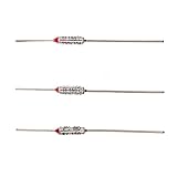 HUABAN 10 Pieces Metal Temperature Thermal Fuse
