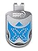 Moonmarx Golf Ball Marker and Putt Aligner with Magnetic Clip (Blue). Patented ball marker made from Stainless Steel. Conforms to USGA standards. 30 Day!