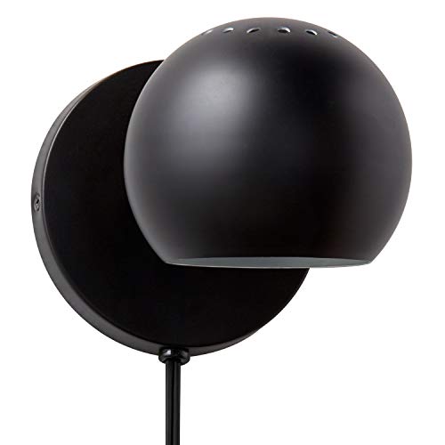 Amazon Brand Rivet Mid Century Modern Wall Mounted PlugIn Sconce