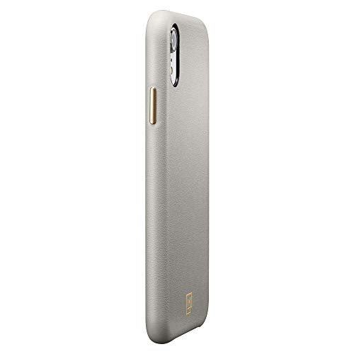 Spigen [LA Manon Câlin Funda iPhone XR 6.1" para iPhone con diseño Minimalista y fácil Agarre - Oatmeal Beige - Imagen 4