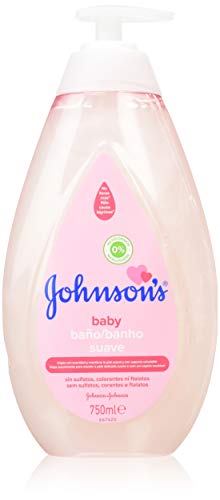 Johnson's Baby Duschbad (1 x 750 ml), mildes Babybade-Duschgel mit Formel Weinen Sie nicht mehr, Neugeborene Babyseife