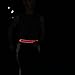 BSEEN Running Belt - Waist Belt - LED Running Waist Belt USB Rechargeable Light Weight Polyester Sport Belt Adjustable Elastic Band and Buckle for Runner