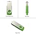 10 X Enfain 16GB USB Flash Drive 2.0 Memory Zip Pen Disk Green, Ideal for Tradeshows, Branded Giveaways, and Other Event-Related Marketing Strategies