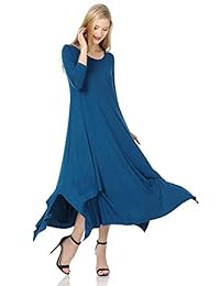 Pastel de Vivienne - Vestido de pañuelo con bolsillos para mujer