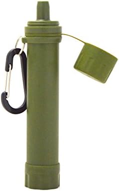 Lightweight Personal Water Filter Straw for Camping Gear, Hiking Trips, Traveling Survival Kit for the Outdoors