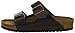 Birkenstock Unisex Arizona Soft Footbed Sandal, Brown Amalfi Leather, 39 M EU/8-8.5 B(M) US Women