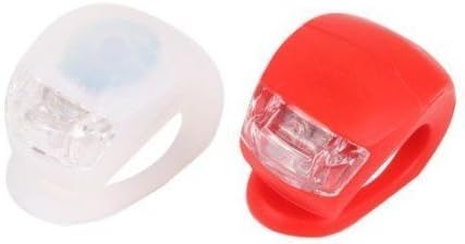 IIOOII Yolandabecool 1 Pair LED Bicycle Light VERY BRIGHT BIKE LED LIGHT mount at fork handlebar seat post s style