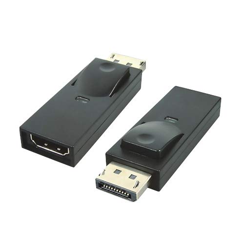 PremiumCord Displayport to HDMI Adapter, Video Full HD 1080p 60Hz, DisplayPort Male to HDMI Female, Black kportad01