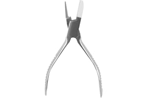 Jiayouy Sax Repair Tools Spring Needle Pliers Installation Tool for Flute Clarinet Saxophone Woodwind Instrument - Stainless Steel