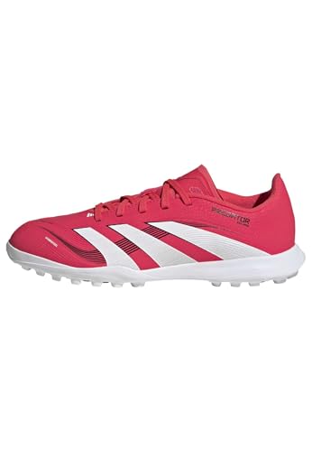 adidas Unisex-Kids League Predator Turf Soccer, Lucid Red/White/Black, 1