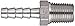 Dixon Valve & Coupling RN22 Stainless Steel 316 Hose Fitting, Insert, 1/4