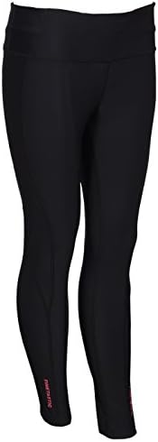 Women's Compression Long Tights High Waist - Designed for Yoga, Workout, Training and Running (M, Black)