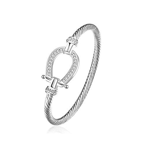 Glückliches Hufeisenarmband-Glücksbringer