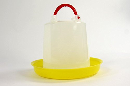 Qubeat Geflügeltränke 2 Liter Tränke Huhn Hühner Stülptränke – Bild 3