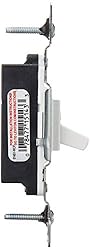 Leviton 1451-WCP 15-Amp, 120-Volt, Toggle Framed