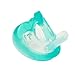 JollyPop Teal Unscented Silicone Pacifier Preemie (6 Pack)