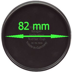 KRS - SA82 - Saugeradapter Connector Selbstklebend für KFZ Halter Medion GoPal 465 470 480 4210 4425 4545 5435 TomTom Garmin 