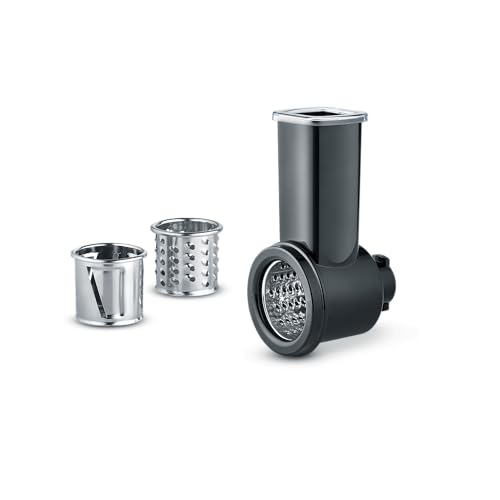 SEVERIN Multi Chopper Attachment and Durable, BPA-Free, Easy to Clean, Black, Stainless Steel/Plastic, ZB 5592