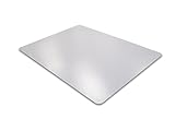 Floortex Unomat Polycarbonate Anti-Slip Mat for Hard Floors/Carpets, 47