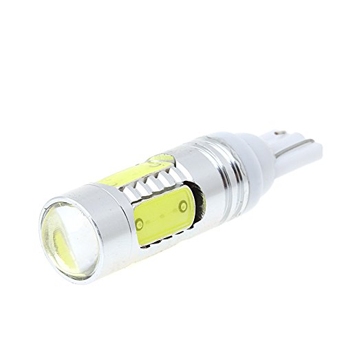 NNDA CO 1Pc T10 7.5W W5W 5 SMD COB LED Car Lamp Signal Light Width License Plate Bulb