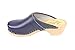 Lotta from Stockholm Swedish Clogs :Classic Clog in Blue Leather