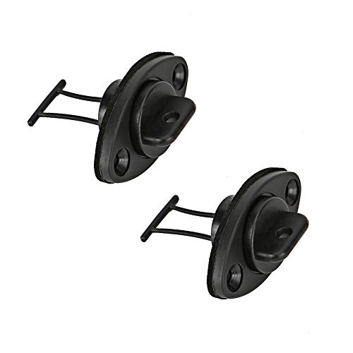 Tearcam Kayak Drain Plug, 2 PCS Plastic Kayak Dinghy Canoe Boat Hull Thread Drain Plugs with Screws Kayak Accessories - Thumbnail 3