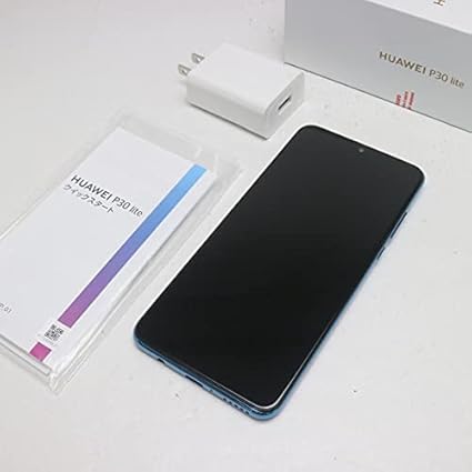 Amazon Simフリー Huawei P30 Lite ピーコックブルー Ymobile スマートフォン本体 通販