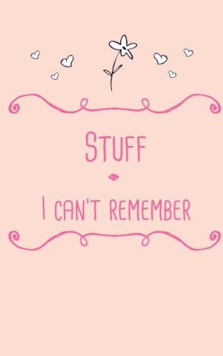 Stuff I Can't Remember: Organize Your Passwords (Password Organizers)