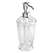 iDesign Franklin BPA-Free Plastic Refillable Soap Dispenser - 3.5