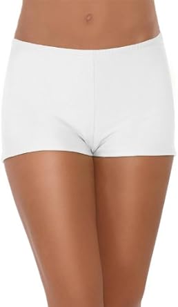 white hot pants