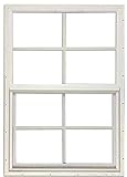 Shed Windows 14" W x 21" H - J-Lap w/Safety Glass