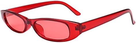 Franterd Cat Eye Sunglasses Clout Goggles Bundle Vintage Mod Style Retro Rapper Oval Shades Grunge Glasses Outdoor Sunglasses for Hiking Camping (H)