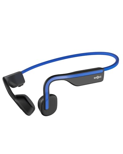 SHOKZ OpenMove Open-Ear-Knochenleitungs-Kopfhörer, leicht 29g, Blau