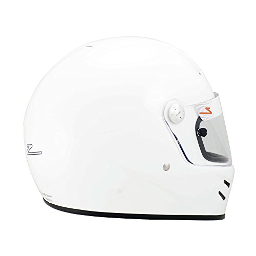 Zamp FSA-3 Auto Full Face Snell SA2015 Helmet White Large